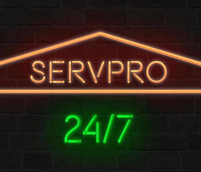 SERVPRO logo with 24/7